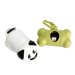 Puppy Shaped Plastic Poop Bags 10x5cm Portable Dog Waste Bag With Buckle For Pet Owners - Product Image 5