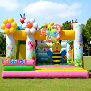 Château gonflable <span class=keywords><strong>Mickey</strong></span> et <span class=keywords><strong>Minnie</strong></span> Mouse / Structure gonflable <span class=keywords><strong>de</strong></span> saut et <span class=keywords><strong>de</strong></span> rebondissement / Combo château gonflable avec toboggan pour écoles et fêtes - Product Image 5
