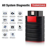 Nouvelle Version ThinkDiag Toutes Marques de Voitures Tous Services de Réinitialisation 1 An de Mises à Jour Gratuites Outil de Diagnostic OBD2 Test Actif Codage d'ECU Surpasse