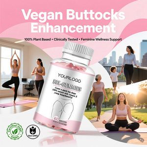 תוסף תזונה צמחי ויטמינים לנשים בוגרות לשיפור הישבן והירכיים Bbl Gummies - Product Image 5