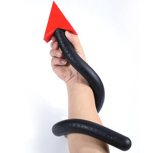 Enorme Siliconen Pijlen Vorm Butt Tail Femme Lange Anale Plug Dildo Seksspeeltjes Voor Vrouwen Anale Spelen - Product Image 4