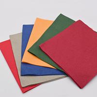 Serviettes en papier Airlaid personnalisées imprimées pour restaurant, 1 pli, 48-70g, biodégradables, écologiques, résistantes à la graisse, résistantes à la chaleur, recyclables