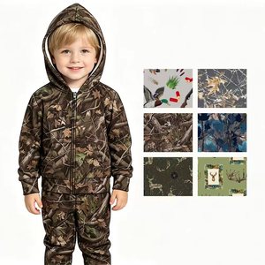 Conjunto de Ropa Infantil de 2 Piezas con Estampado de Camuflaje para Niños, Sudadera con Capucha y Pantalones, Estilo Casual, Precio de Fábrica, para Otoño - Product Image 2
