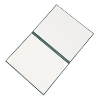 Porta Diplomas y Certificados de Cuero Sintético Liso con Logotipo en Dorado Personalizado 2026, Tamaño A4 8.5x11 11x14