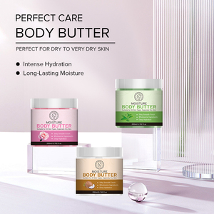 Crema Corporal Orgánica para el Cuidado del Cabello con Logotipo Personalizado, Loción Corporal Humectante y Blanqueadora con Aceite de Coco, Rosa, Té Verde y Manteca de Karité - Product Image 2