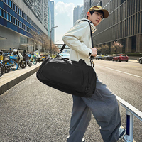 Mochila Multifuncional Personalizada de Gran Capacidad, Impermeable, con Puerto USB y Protección Antirrobo, Unisex, para Portátil, con Compartimento para Zapatos, para Viajes y Gimnasio