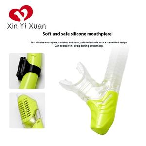 Équipement de plongée professionnel pour adultes, masque de plongée étanche avec cadre en silicone et verre trempé, embout buccal, ensemble tuba - Product Image 5