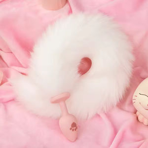 Tapón Anal de Silicona SM con Forma de Cola de Gato, Impermeable y Ecológico, para la Masturbación Femenina, Juguetes Románticos - Product Image 6