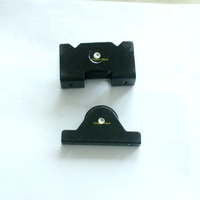 Accessoires de porte fenêtre en PVC, roues rotatives pour fenêtres en aluminium, 20 et guides, l5000, roues, 25