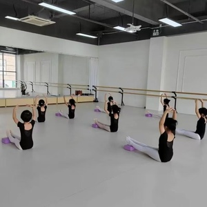 Nano-coating Professional 2.6-5.0mm Shock Absorption <strong>PVC</strong> Dance <strong>Floor</strong> for Theater, Yoga Studio - Product Image 2