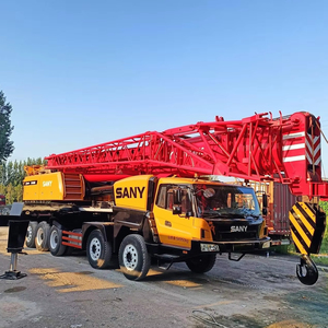 Grue hydraulique sur camion Sany d'occasion de 100 tonnes – Équipement de levage de charges lourdes à haute durabilité pour les projets de construction - Product Image 1