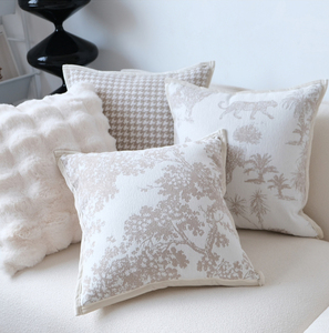 Ánh Sáng Sang Trọng Polyester Sang Trọng Màu Trắng Sữa Mềm Ném Gối Bìa Gối Đối Với Trang Chủ Khách Sạn Trang Trí Nội Thất Sofa Phòng Ngủ Đệm - Product Image 1