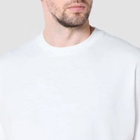 Plus Size Zwaargewicht Katoenen Korte Mouw Relaxte Fit Oversized Drop Schouders Stijl Boxy T Shirts Custom Logo Bestseller