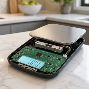 PCBA-Báscula de Cocina Inteligente Estándar de 10 kg, Solución de Logística y Envío de PCBA Personalizada para Ensamblaje de PCB con Certificación CE, RoHS y REACH - Product Image 5