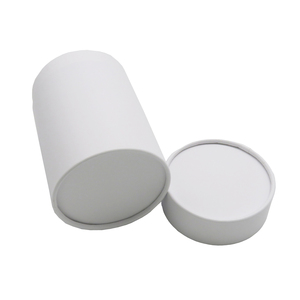 Tubo di Cartone Nero <span class=keywords><strong>con</strong></span> Coperchio 7,3*11,2cm di Diametro per Confezioni di Oli Cosmetici, Tè, <span class=keywords><strong>Deodoranti</strong></span> Stick - Product Image 4