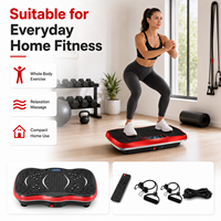 Plateforme vibrante compacte en gros pour exercices, 99 vitesses, machine de vibration corporelle complète pour fitness à domicile OEM ODM