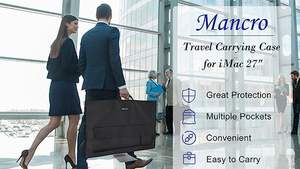 Sac de transport OEM d'usine pour moniteur de voyage, sac fourre-tout pour transporter des écrans LCD, des moniteurs et des téléviseurs de 24 à 27 pouces - Product Image 2
