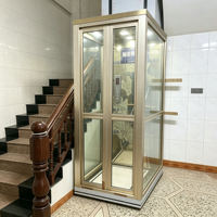 Ascenseur domestique économique, sans fosse ni salle technique, mini-ascenseur résidentiel pour villa, directement de l'usine