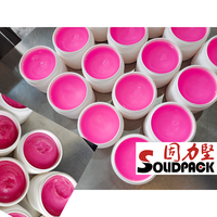 Machine de remplissage automatique de liquides à haute viscosité Solidpack avec pompe à rotor pour gommage corporel, savon et crème pour le visage