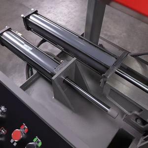 Machine de découpe à ruban automatique pour fer, nouvelle construction, scie à ruban horizontale, méthode de tension manuelle, moteur, composant clé - Product Image 6