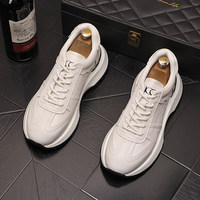 Chaussures de sport décontractées pour hommes 2026 – Nouvelle collection tendance pour la randonnée en extérieur – Chaussures blanches de marque pour hommes