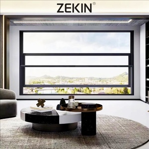 Factory wholesale Inspection Electric Lift and Slide Windows Aluminum Upward Sliding Window Glass Sliding Curtain Wall Window - Product Image 1