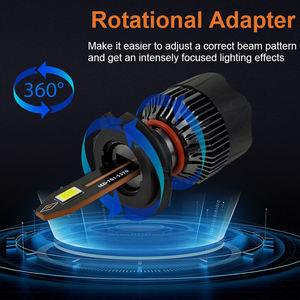 Faros Delanteros LED EVITEK F1 Resistentes al Agua IP68 9007 H4 H13, Bombillas LED para Motocicleta, Lámpara LED para Auto F1 - Product Image 6