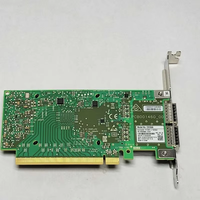 Adaptador Ethernet Mellanox MCX556A-ECAT de Doble Puerto 100GbE QSFP28, Tarjeta de Red para Servidor PCIe InfiniBand VPI