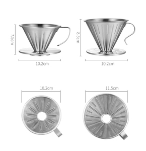 Vente en gros de <span class=keywords><strong>filtre</strong></span> amovible réutilisable en acier inoxydable facile à nettoyer sans papier pour <span class=keywords><strong>cafetière</strong></span> - Product Image 3