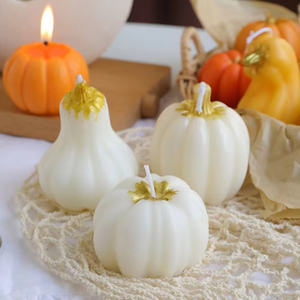Creative Fruit-Shaped <b>Small</b> Halloween Christmas <b>Candles</b> Diwali & Mother's Day Pumpkin Scented <b>Candles</b> for Meditation - Product Image 6