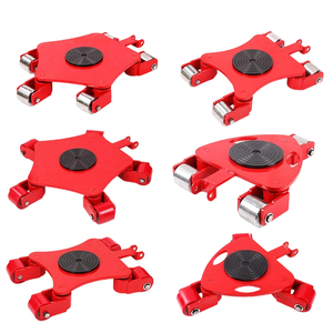 Оптовая продажа, 360 ° 1 ~ 20 тонн, универсальные колеса, танк, сверхпрочные резиновые стальные колеса, колесные тележки - Product Image 3