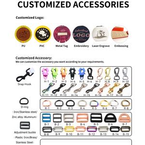 Benutzer definierte Haustier geschirr Luxus Neopren Wende Hunde geschirr Set <span class=keywords><strong>Sublimation</strong></span> Blank mit Hunde blume Fliege,, Poop Bag - Product Image 6