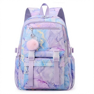 Nouvel Arrivage Transfrontalier : Sac à Dos Oxford Tendance à Couleurs Dégradées avec Coussin d'Air en Nylon, Sac Repas et Trousse à Crayons – Ensemble Scolaire 3 Pièces - Product Image 1