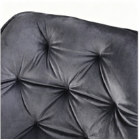 Chaises de salle à manger classiques 2026 avec accoudoirs, chaise de salle à manger en velours noir en promotion, chaise Teddy unique pour salle à manger