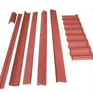 Color stone coated steel roof tile for sale in Saudi arabia