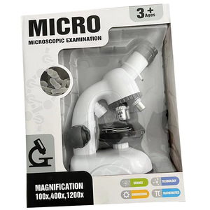 Children Microscope 40x 100x Manual Focus Educational Science Toy For Kids Ages 7-14 Years Old With Specimens And Tools - Product Image 3