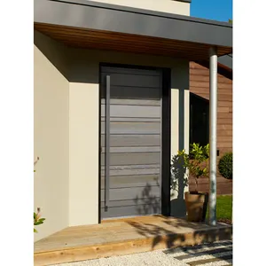 US Villa Main Entry Door Modern Design Pivot Wood Doors