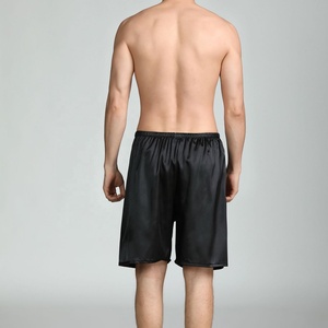 Pantalones cortos <span class=keywords><strong>de</strong></span> tabla Hombres Pantalones cortos <span class=keywords><strong>Pijama</strong></span> <span class=keywords><strong>de</strong></span> satén sólido <span class=keywords><strong>Hombre</strong></span> Ropa <span class=keywords><strong>de</strong></span> dormir <span class=keywords><strong>de</strong></span> noche - Product Image 5