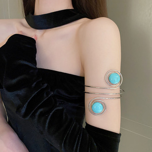 <b>70</b> Designs Classic Geometric Abstract Design Metal Open Arm Upper Arm Bracelets Cuffs Bangles & Body Chains - Product Image 1