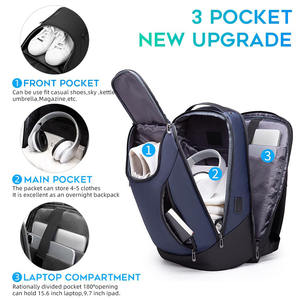 Sac à dos pour caméra vidéo étanche personnalisé, échantillon gratuit, voyage en plein air, portable, pour hommes, sac à dos pour caméra DSIR, matériau pour le vélo, voyage - Product Image 2