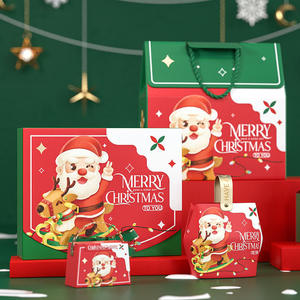 New Christmas Day Hand-Carry Paper <b>Box</b> Party Favor Packaging Gift <b>Box</b> <b>Empty</b> Jewelry <b>Box</b> - Product Image 5