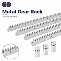 Riel de Acero Galvanizado para Motor de Puerta Corredera, Accesorios Metálicos para Riel, Kit de Transmisión para Abridor Automático de Puerta Corredera