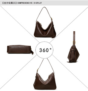 Nouveaux sacs à bandoulière de créateurs de mode, sacs à main en cuir véritable de haute qualité, sacs messager décontractés, sacs à main et pochettes pour femmes - Product Image 4