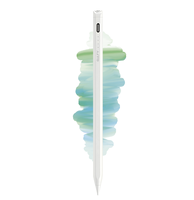 GULFY GP2 Universal Stylus Pencil-Blanc, Compatibilité multi-système avec IOS/Android/Windows, Batterie longue durée
