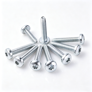 Tornillo Autorroscante de Cabeza Plana Torx de Acero al Carbono Premium, con Triple Rosca, Antiaflojamiento, para Montaje de Muebles - Product Image 5