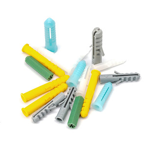 Cheville murale en PVC personnalisée, cheville d'expansion en plastique, cheville pour cloison sèche, fourniture fabricant - Product Image 1