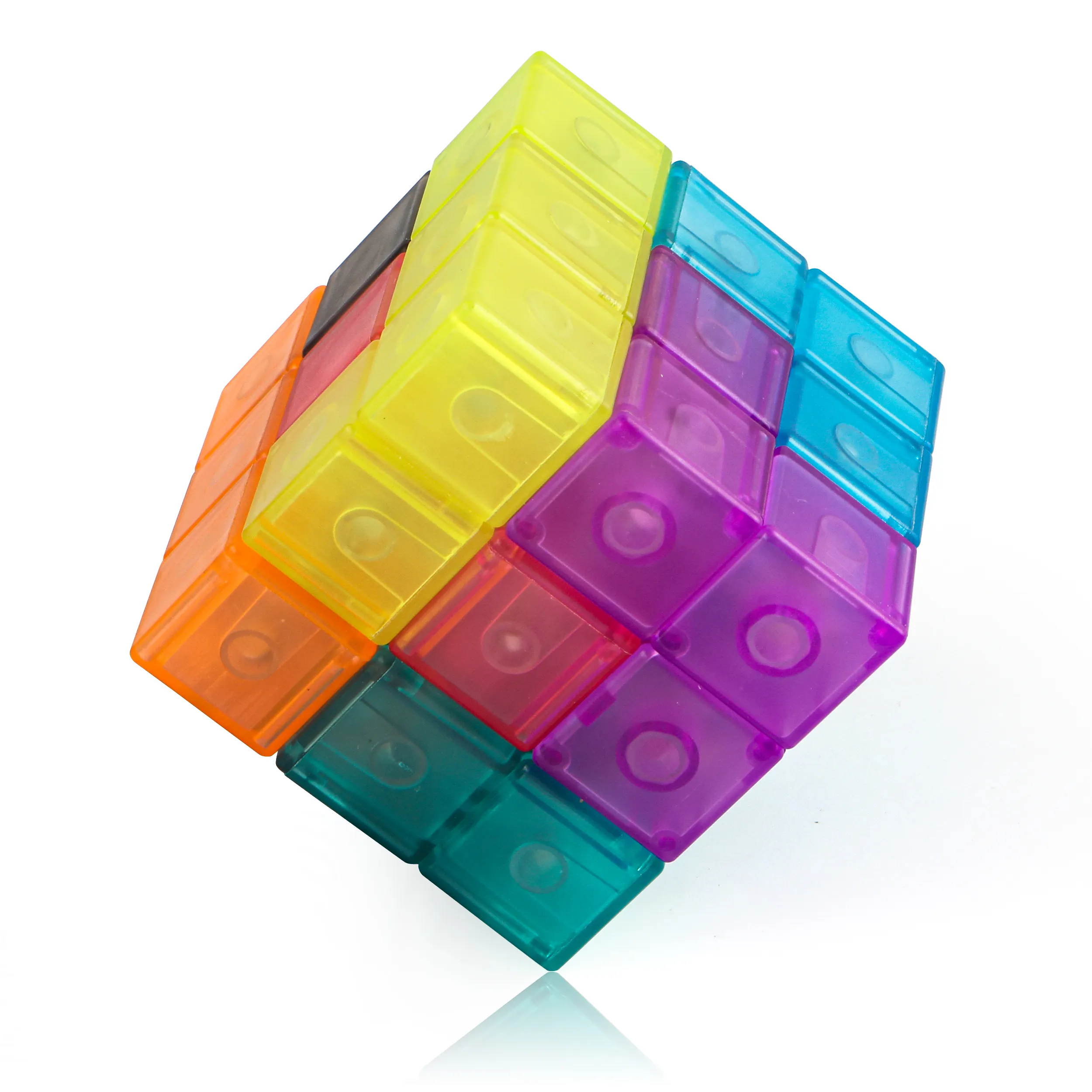 Cube magique Cube magnétique jouet Puzzle jouet aimant jouets Cube