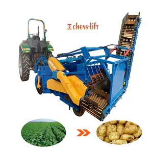 Récolteuse de pommes de terre à deux rangées/4u-3/à deux rangées avec chargement automatique