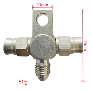 Raccord croisé à 4 voies en acier inoxydable usiné avec précision Haofa, résistant à la corrosion, connecteur <span class=keywords><strong>hydraulique</strong></span> pour conduites d'huile/gaz/eau - Product Image 3