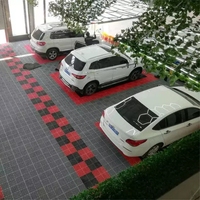 Hochwertige Modulare Schwerlast-Verbundplatten aus PP für Garagenböden Kunststoff-Bodenmatten für Lager und Autowaschanlagen